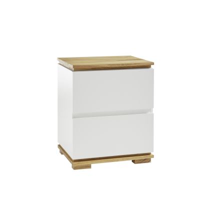 JAVIN White Nightstand