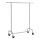 JEAN Mobile freestanding coat rack 110/150x160x45 cm, silver