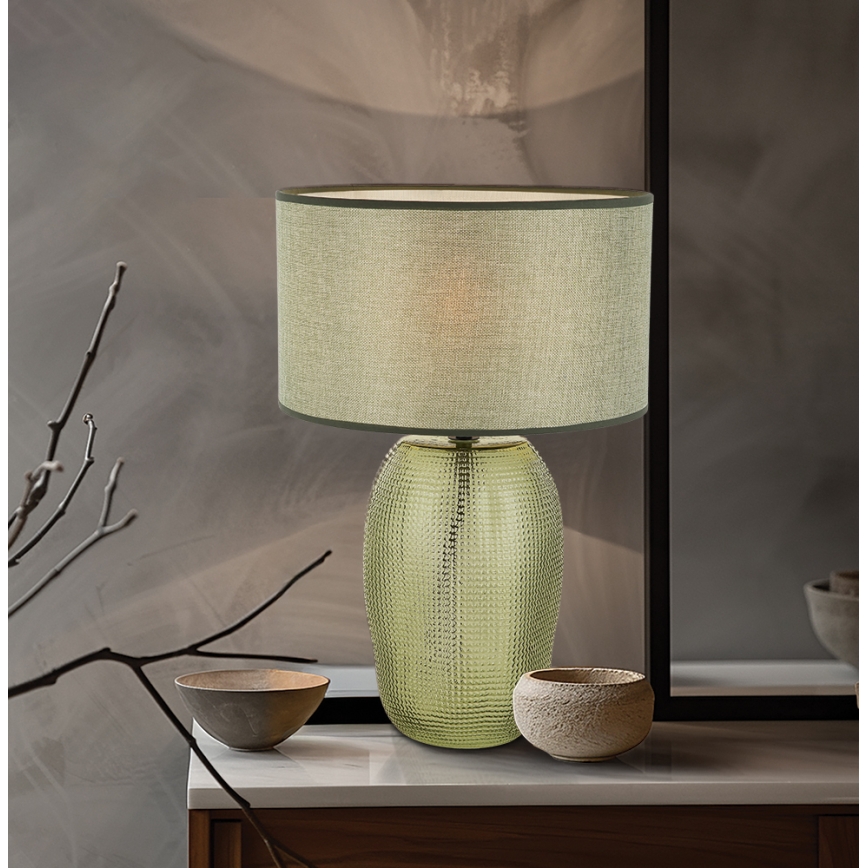 JENIFER Table Lamp 1xE27/40W/230V Green