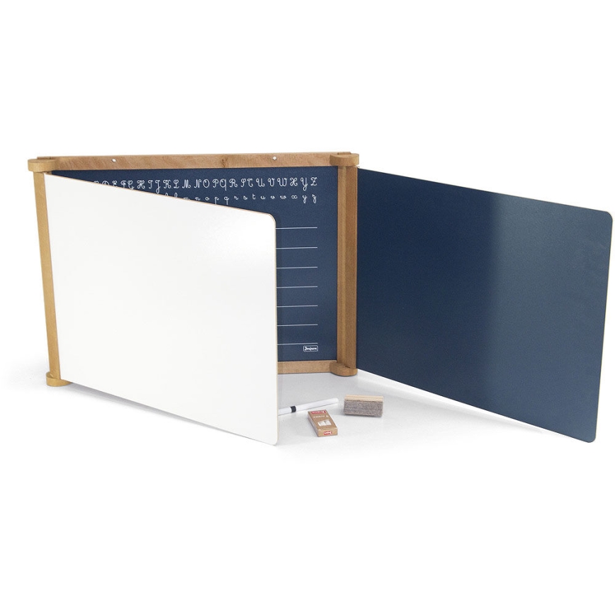 Jeujura - Wooden board with accessories beech/pine