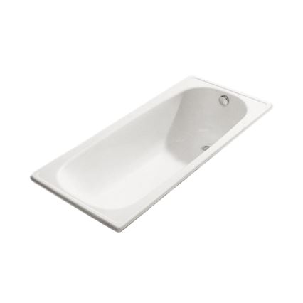 JIKA H2340200000001 - RIGA Bathtub 120x70 steel/white
