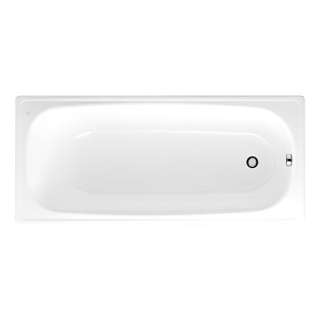 JIKA H2340600000001 - RIGA Bathtub 160x70 steel/white