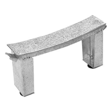 JIKA H2940120000001 - Bathtub feet for ALMA/TANZA/RIGA, stainless steel