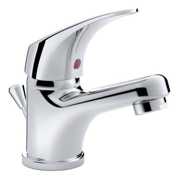 JIKA H3111N10041111 - Basin tap + waste with overflow TALAS 12,3 cm shiny chrome
