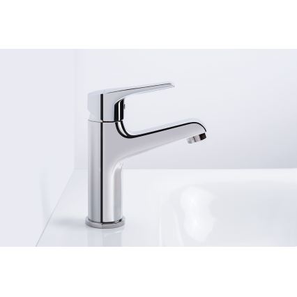 JIKA H3111W10049101 - Basin tap CUBE 17,9 cm Cold Start/shiny chrome