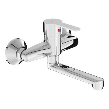 JIKA H3111Z70042201 - Basin tap LYRA 15x20,1 cm shiny chrome