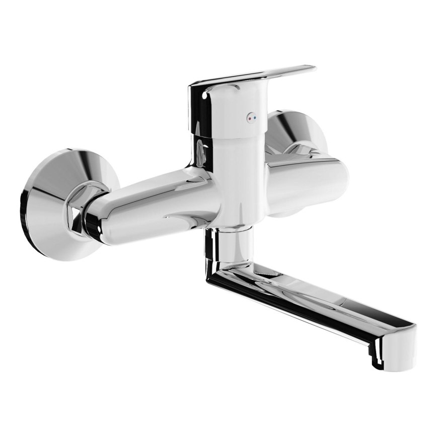 JIKA H3112E70042201 - Basin tap TALAS 15x20,1 cm shiny chrome