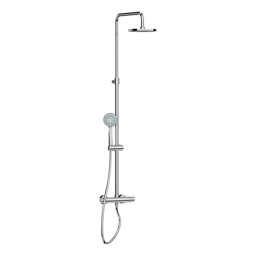 JIKA H3337170045711 - Shower set with thermostatic tap MIO shiny chrome