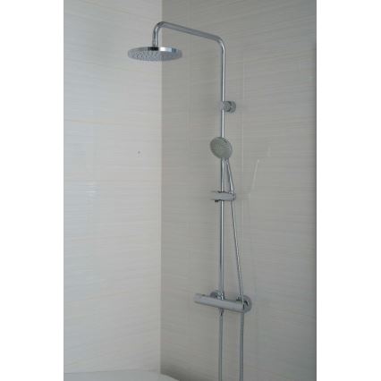 JIKA H3337170045711 - Shower set with thermostatic tap MIO shiny chrome