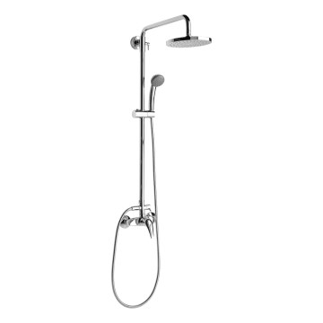 JIKA H3352770040001 - Shower set with tap LYRA shiny chrome