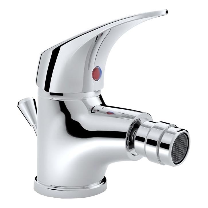 JIKA H3411N10041111 - Bidet tap + waste without overflow TALAS 12,6 cm shiny chrome