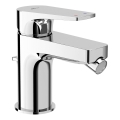 JIKA H3411X10041111 - Bidet tap + waste without overflow CUBITO 12,8 cm shiny chrome