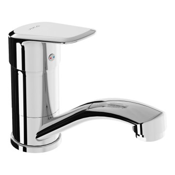 JIKA H3512E10042201 - Sink tap LYRA 14,3 cm shiny chrome
