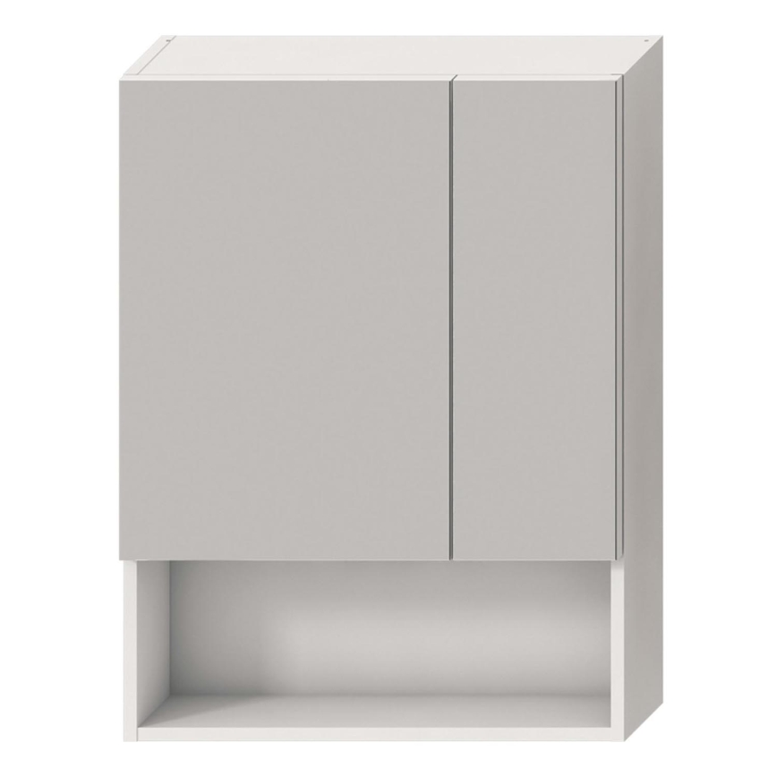 JIKA H4532410383041 - Mirror cabinet with a shelf LYRA 80x60 cm white