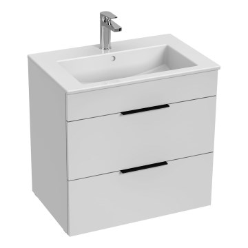 JIKA H4536021763001 - Bathroom cabinet with a basin CUBE 60,7x65 cm white
