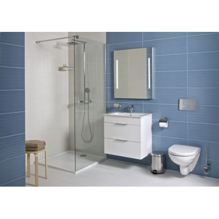 JIKA H4536021763001 - Bathroom cabinet with a basin CUBE 60,7x65 cm white