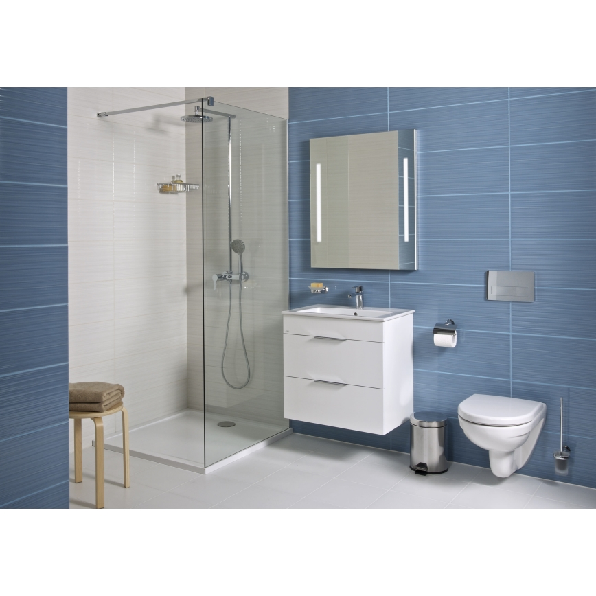 JIKA H4536021763001 - Bathroom cabinet with a basin CUBE 60,7x65 cm white