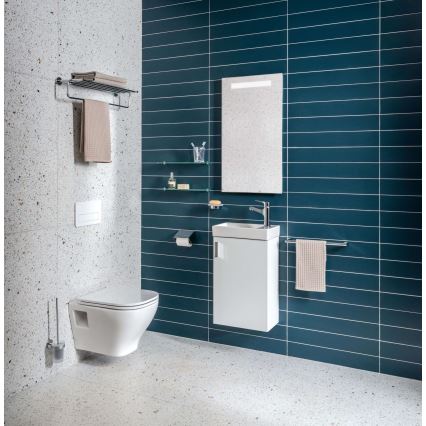 JIKA H45J5111753001 - Bathroom cabinet with a basin PETIT 58,5x38,6 cm white