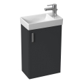 JIKA H45J5111753011 - Bathroom cabinet with a basin PETIT 58,5x38,6 cm grey