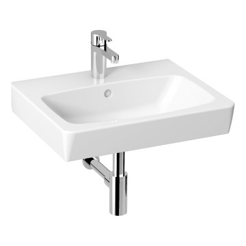 JIKA H8103810001041 - Wall-hung basin LYRA 55x45 cm ceramics/white