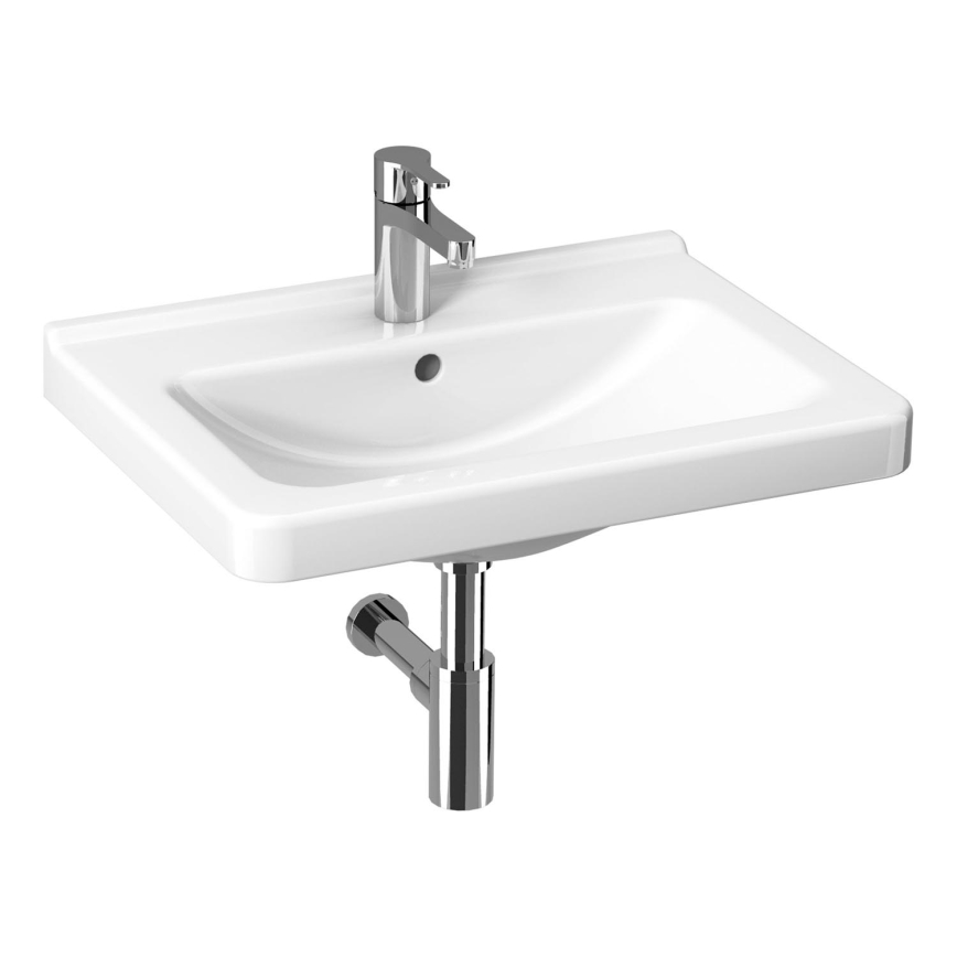 JIKA H8104240001041 - Wall-hung basin CUBITO 65x48,5 cm ceramics/white
