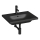 JIKA H8127137161041 - Wall-hung basin MIO 60x45 cm ceramics/matte black
