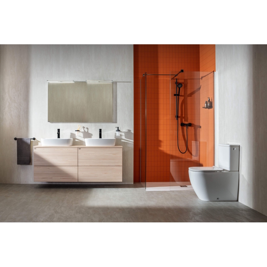 JIKA H8183827571041 - Countertop basin LYRA 55x40 cm ceramics/matte white