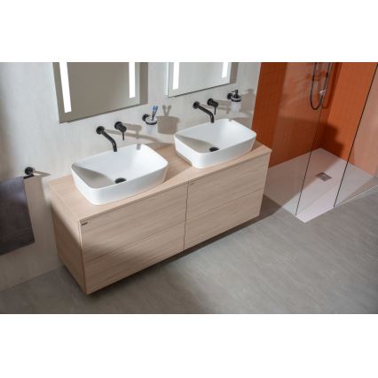 JIKA H8183827571041 - Countertop basin LYRA 55x40 cm ceramics/matte white