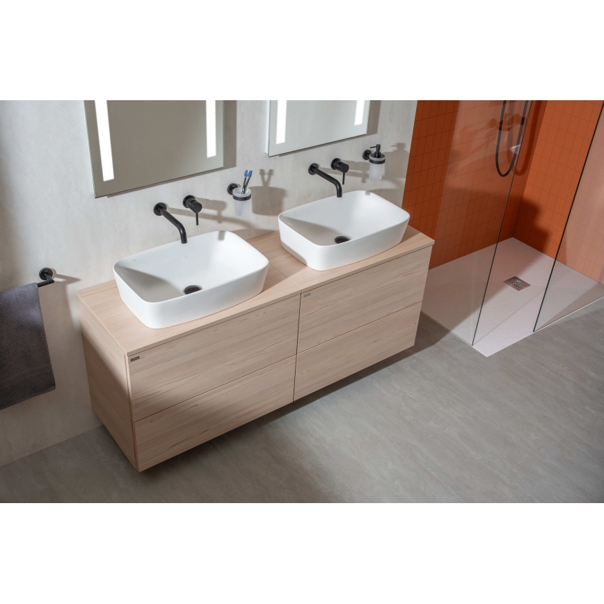 JIKA H8183827571041 - Countertop basin LYRA 55x40 cm ceramics/matte white