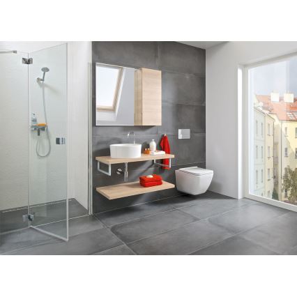 JIKA H8184200001121 - Countertop basin CUBITO d. 40 cm ceramics/white