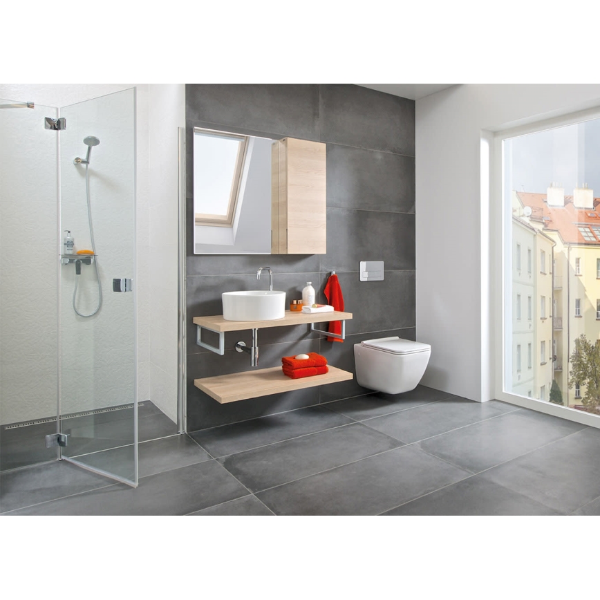 JIKA H8184200001121 - Countertop basin CUBITO d. 40 cm ceramics/white