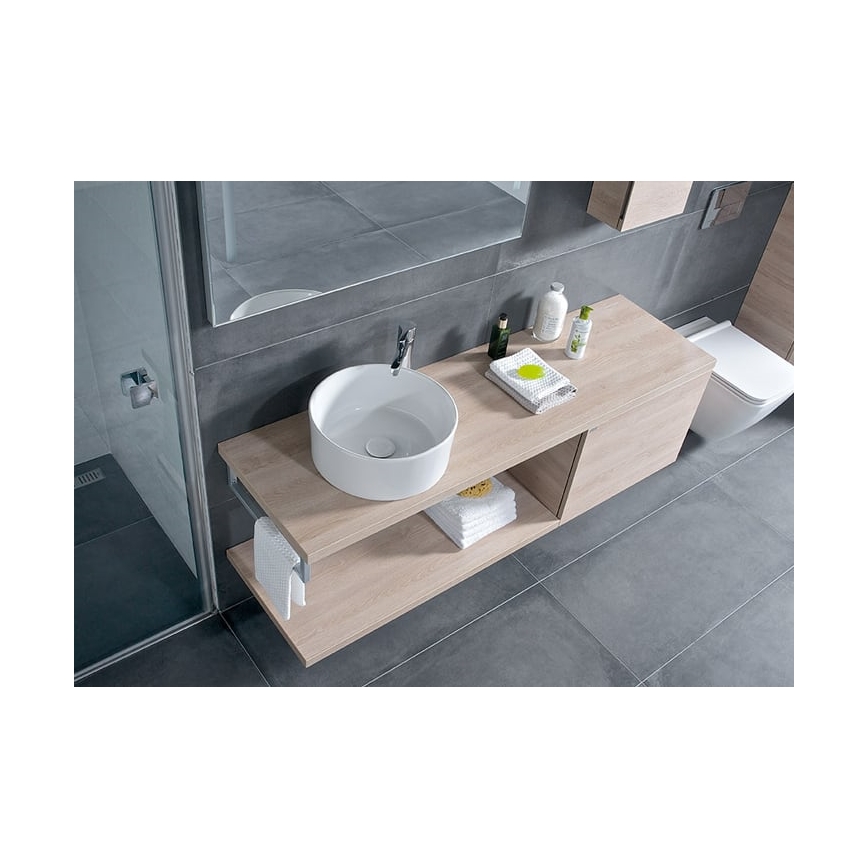 JIKA H8184200001121 - Countertop basin CUBITO d. 40 cm ceramics/white