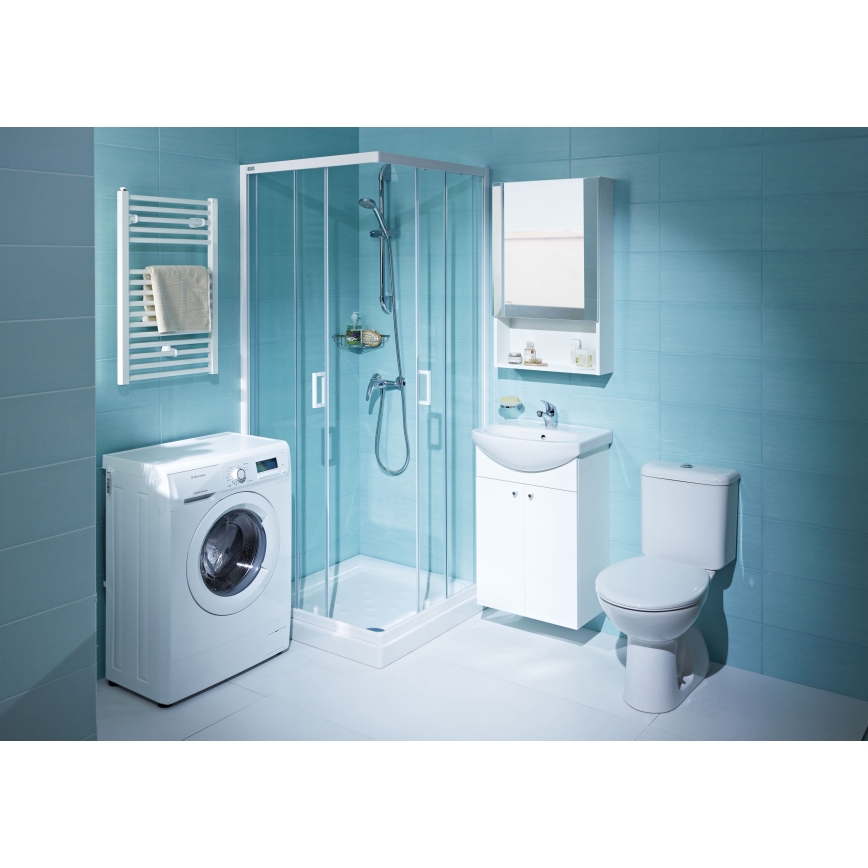 JIKA H8263870002413 - Close-coupled toilet LYRA ceramics/white