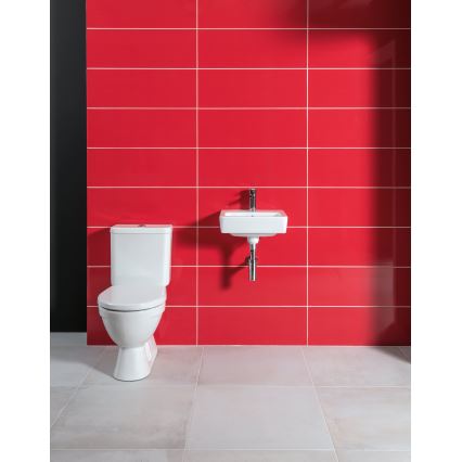 JIKA H8263870002413 - Close-coupled toilet LYRA ceramics/white