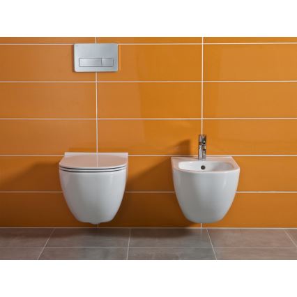 JIKA H8317121003021 - Wall-hung bidet MIO ceramics/pearly white