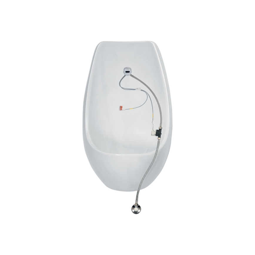 JIKA H8411010004871 - Urinal with sensor DOMINO 24V rear inlet, rear waste ceramics/white