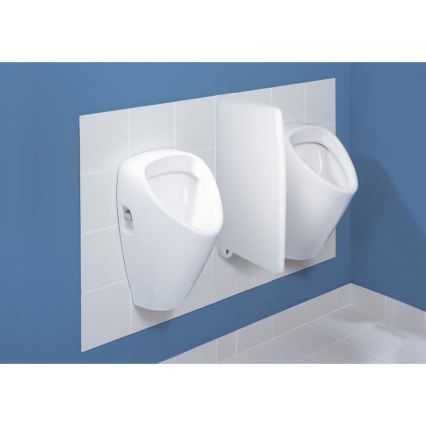 JIKA H8430610000001 - GOLEM Urinal with internal water inlet and rear waste outlet, white ceramic