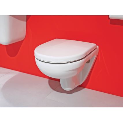 JIKA H8663810000001- LYRA wall-hung toilet ceramic/white + LYRA toilet seat Duroplast/white