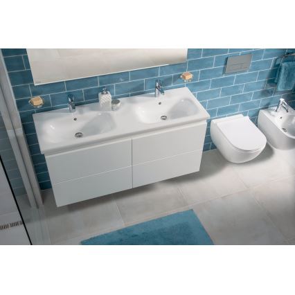 JIKA H8667140000001 - MIO wall-hung toilet, white ceramic + MIO SoftClose toilet seat, white Duroplast
