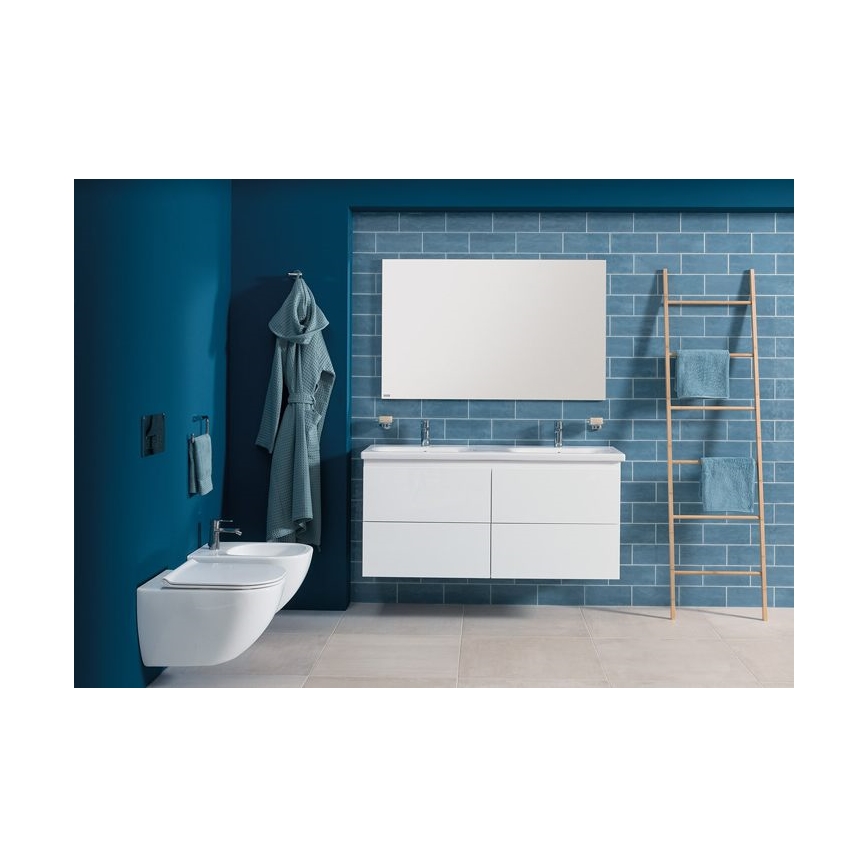 JIKA H8667140000001 - MIO wall-hung toilet, white ceramic + MIO SoftClose toilet seat, white Duroplast