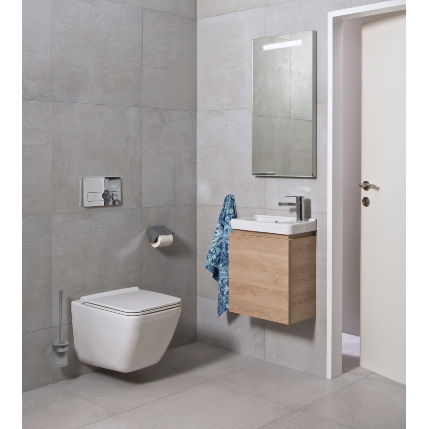 JIKA H8669540000001 - PURE wall-hung toilet ceramic/white + PURE SoftClose toilet seat Duroplast/white