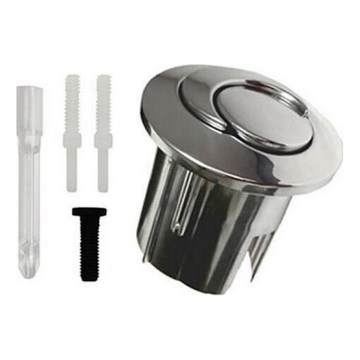 JIKA H8913630000001 - Dual flush button LYRA/DEEP, polished chrome