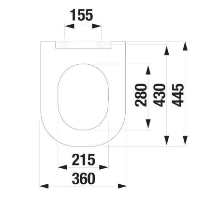 JIKA H8917160000631 - Toilet seat SoftClose MIO duroplast/white
