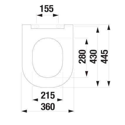 JIKA H8917167570631 - Toilet seat SoftClose MIO duroplast/white