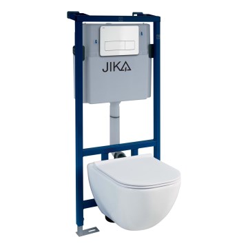 JIKA H8956520000001 - Concealed module for wall-hung toilet with bidet preparation