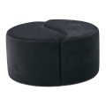 JING Ottoman, Ø 80 cm, Anthracite