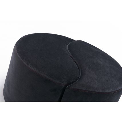 JING Ottoman, Ø 80 cm, Anthracite