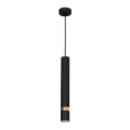 JOKER Cable Pendant Light 1xGU10/25W/230V Black/Gold