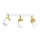 JOKER Directional Spotlight 3xGU10/25W/230V White/Gold