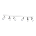 JOKER Spotlight 6xGU10/25W/230V White/Polished Chrome